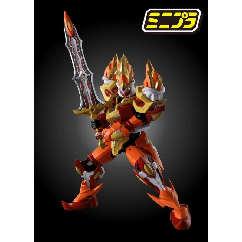 魂商店限定 盒玩 MINIPLA 第一戰隊No.1 戰隊豪獸者 坎多洛爾王 火燭王 火炬王