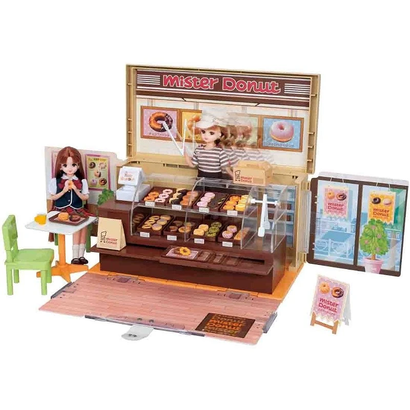 莉卡娃娃 Mister Donut 甜甜圈店 禮盒組