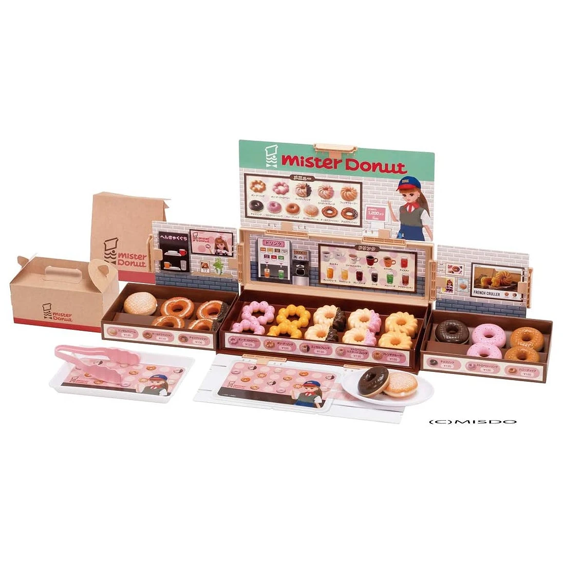莉卡娃娃 Mister Donut 家家酒遊戲組 2020