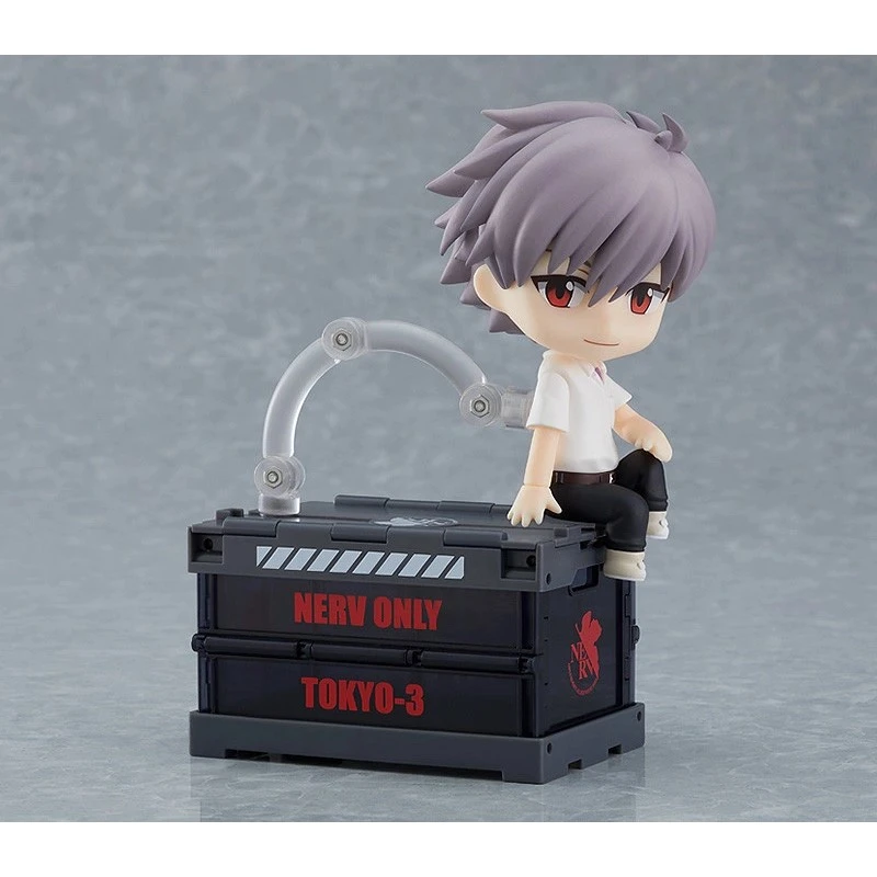 代理版 GSC 黏土人 配件系列 福音戰士設計折疊收納箱 NERV Ver.