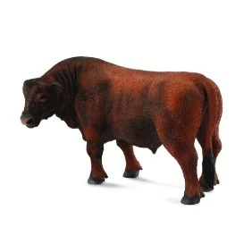 CollectA 動物模型 紅安格斯牛