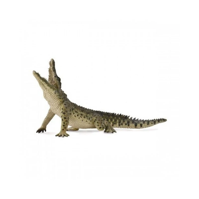 CollectA 動物模型 尼羅鱷躍起-活動嘴巴