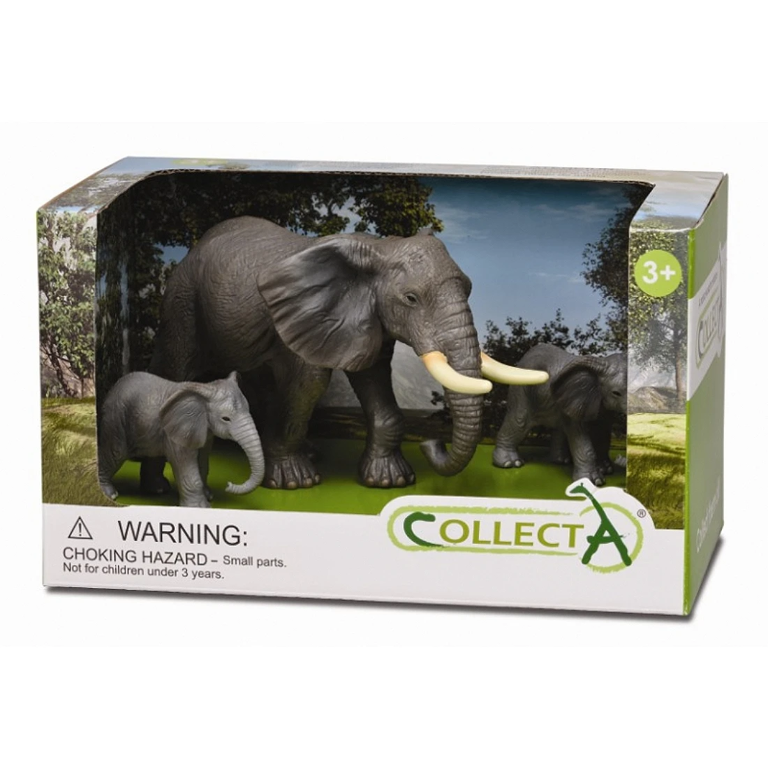 CollectA 動物模型 大象家族組