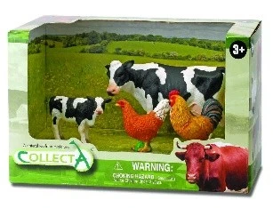 CollectA 動物模型 農場乳牛組