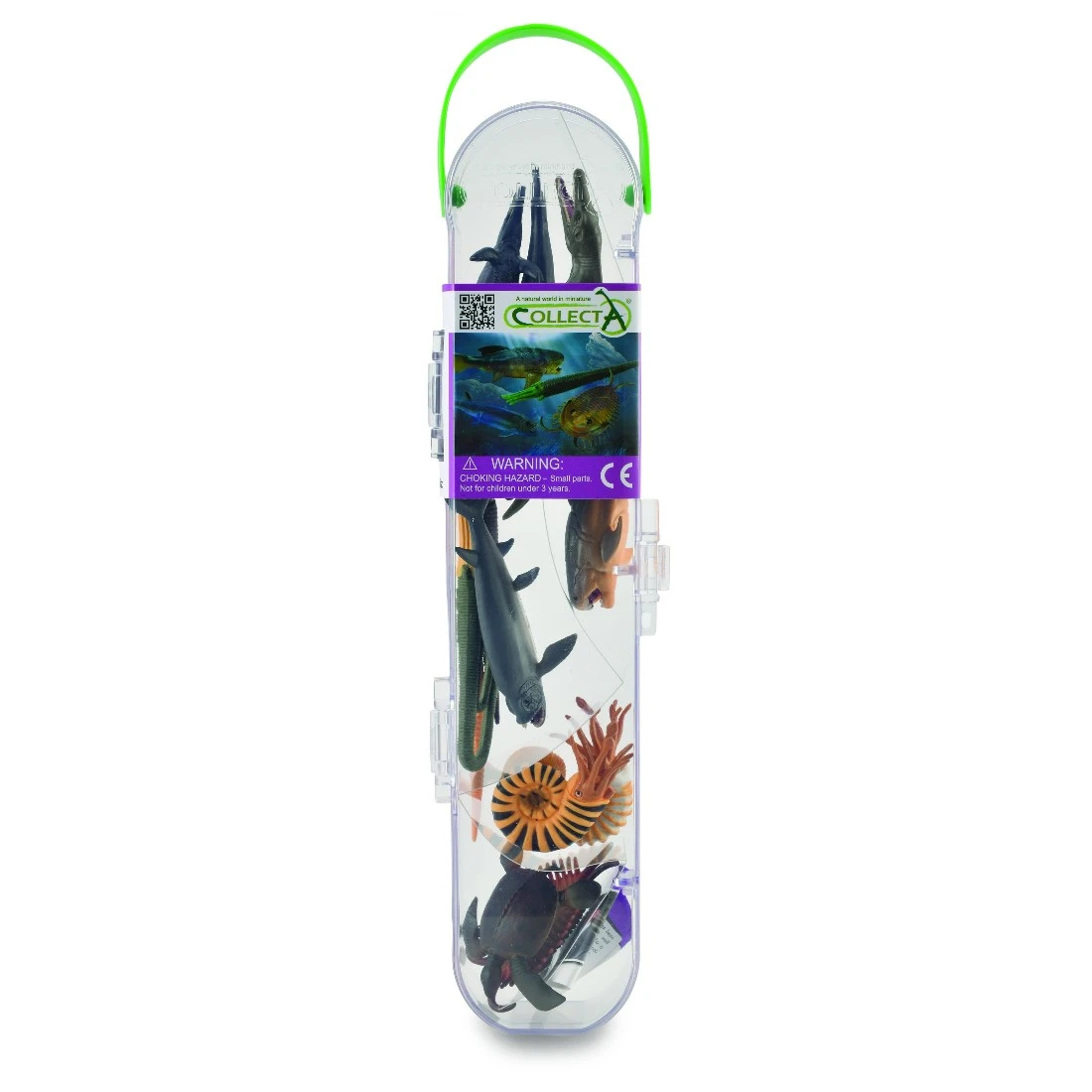 CollectA 動物模型 盒裝迷你史前海洋動物 12入