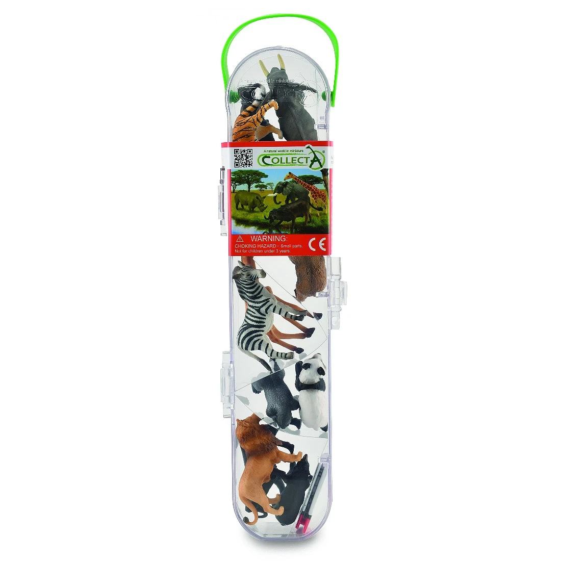 CollectA 動物模型 盒裝迷你野生動物 1 12入