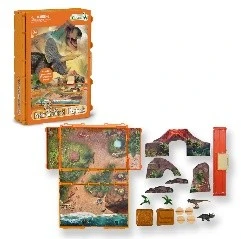 CollectA 動物模型 迷你史前動物玩具書套裝