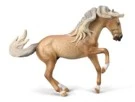 CollectA 動物模型 盧西塔諾母馬 烏黑帕洛米諾色