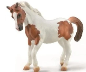 CollectA 動物模型 青可蒂格馬 栗花斑色