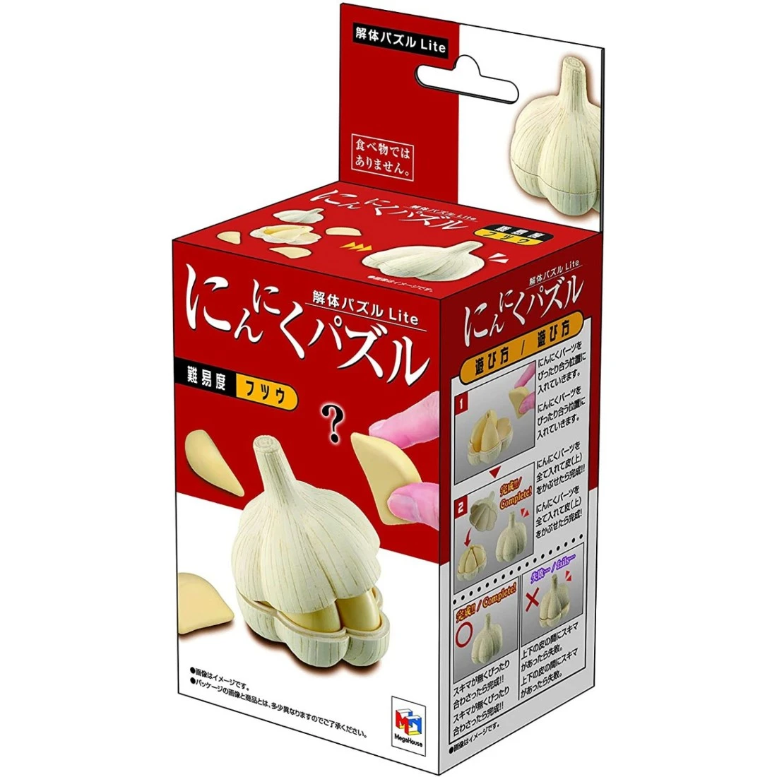 代理版 MH MegaHouse 趣味拼圖 Lite 大蒜 蒜頭