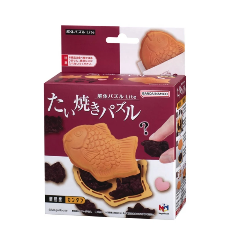 代理版 MH MegaHouse Lite 鯛魚燒 趣味立體拼圖
