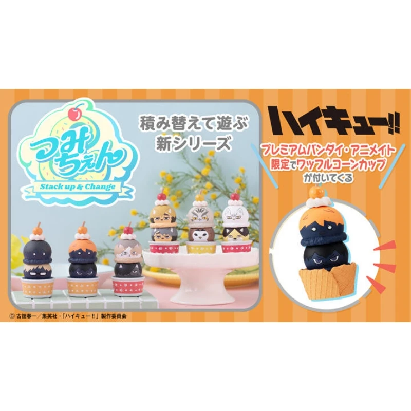 代理版 MH限定 盒玩 疊疊樂 排球少年 套組 附特典