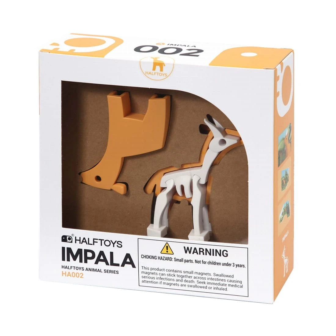 HalfToys 磁吸式玩具 HA002 動物系列 高角羚
