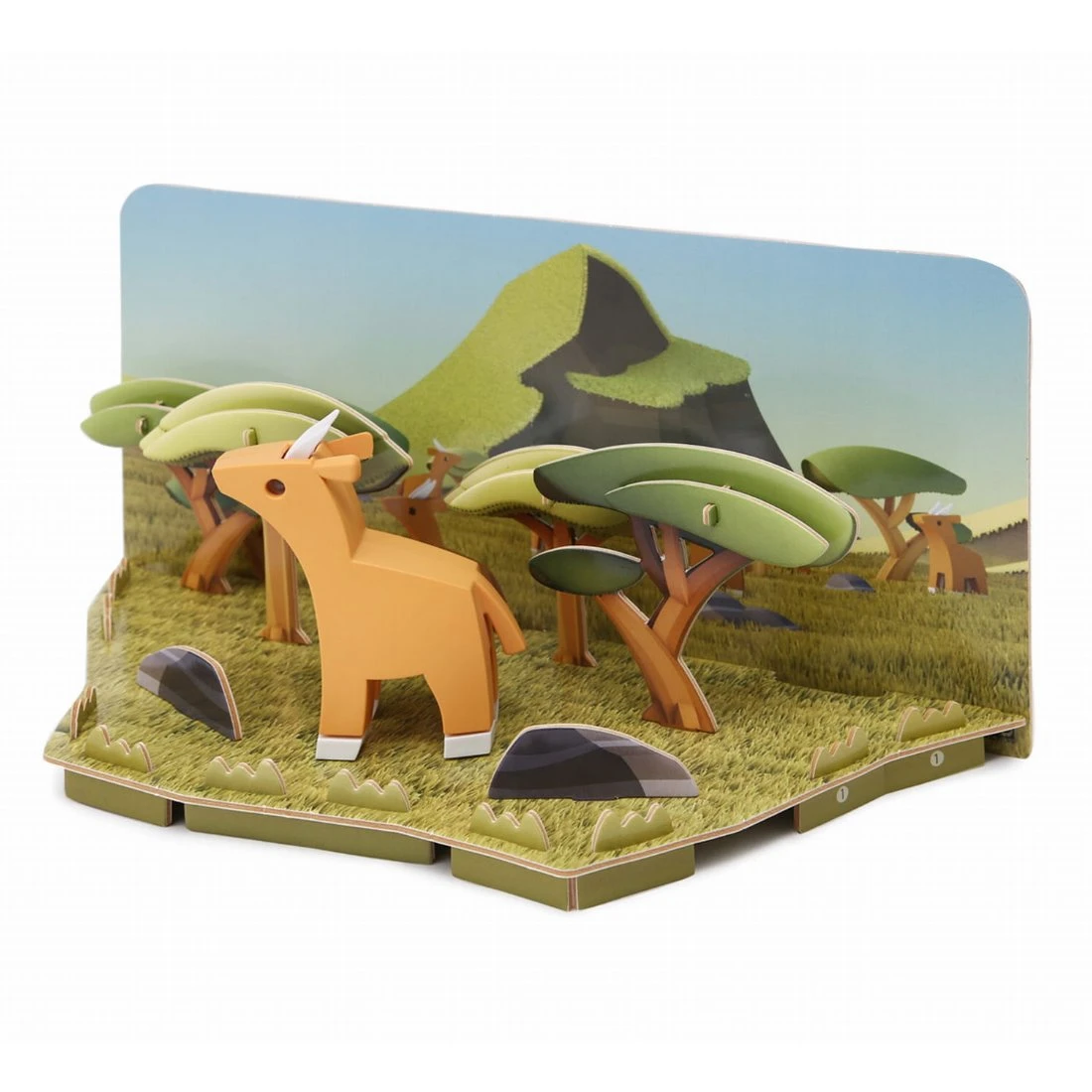 HalfToys 磁吸式玩具 HA002 動物系列 高角羚