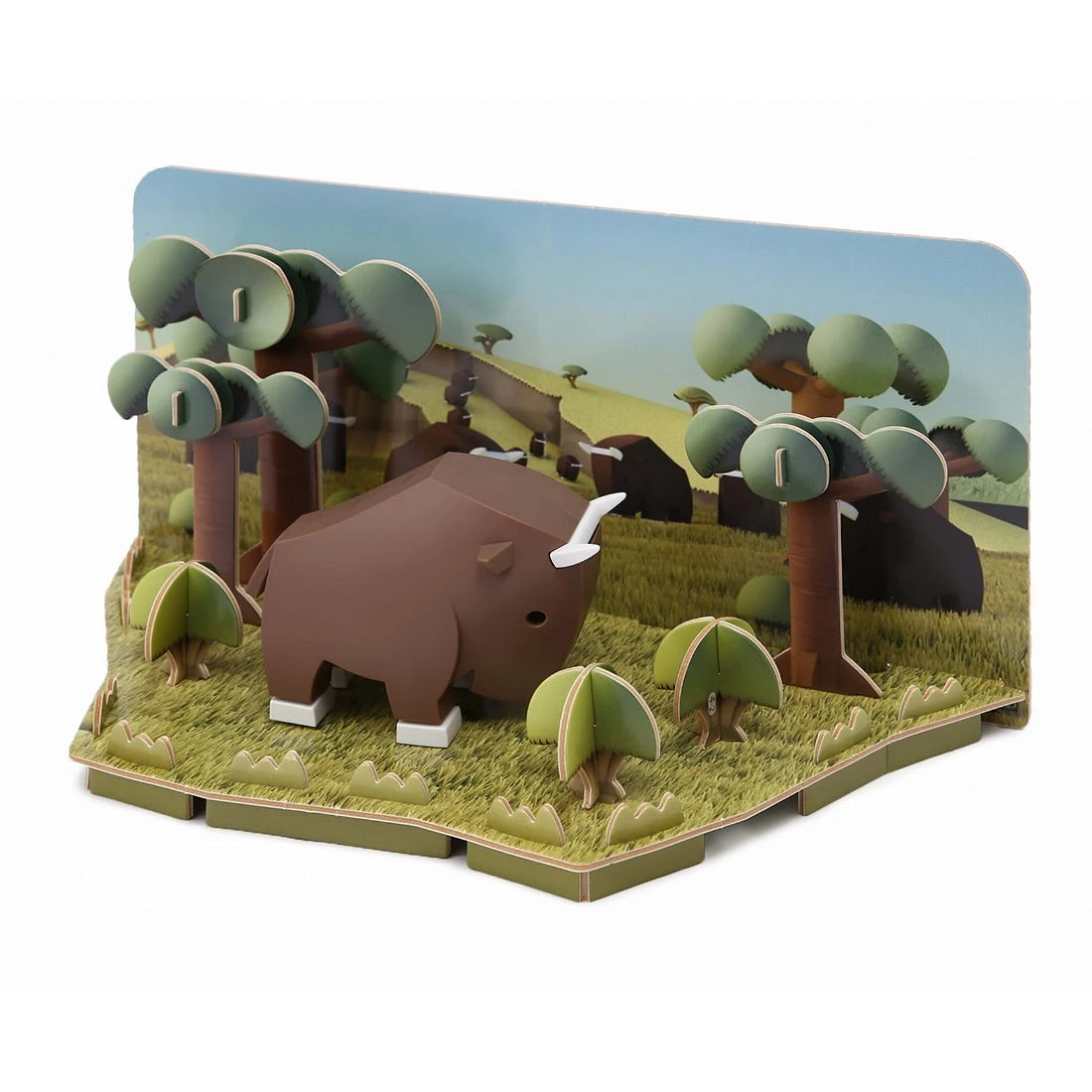 HalfToys 磁吸式玩具 HA003 動物系列 牛羚(角馬)