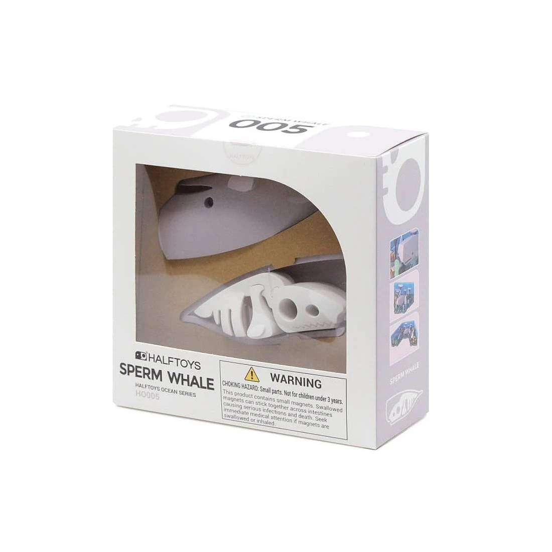 HalfToys 磁吸式玩具 HO005 海洋系列 抹香鯨
