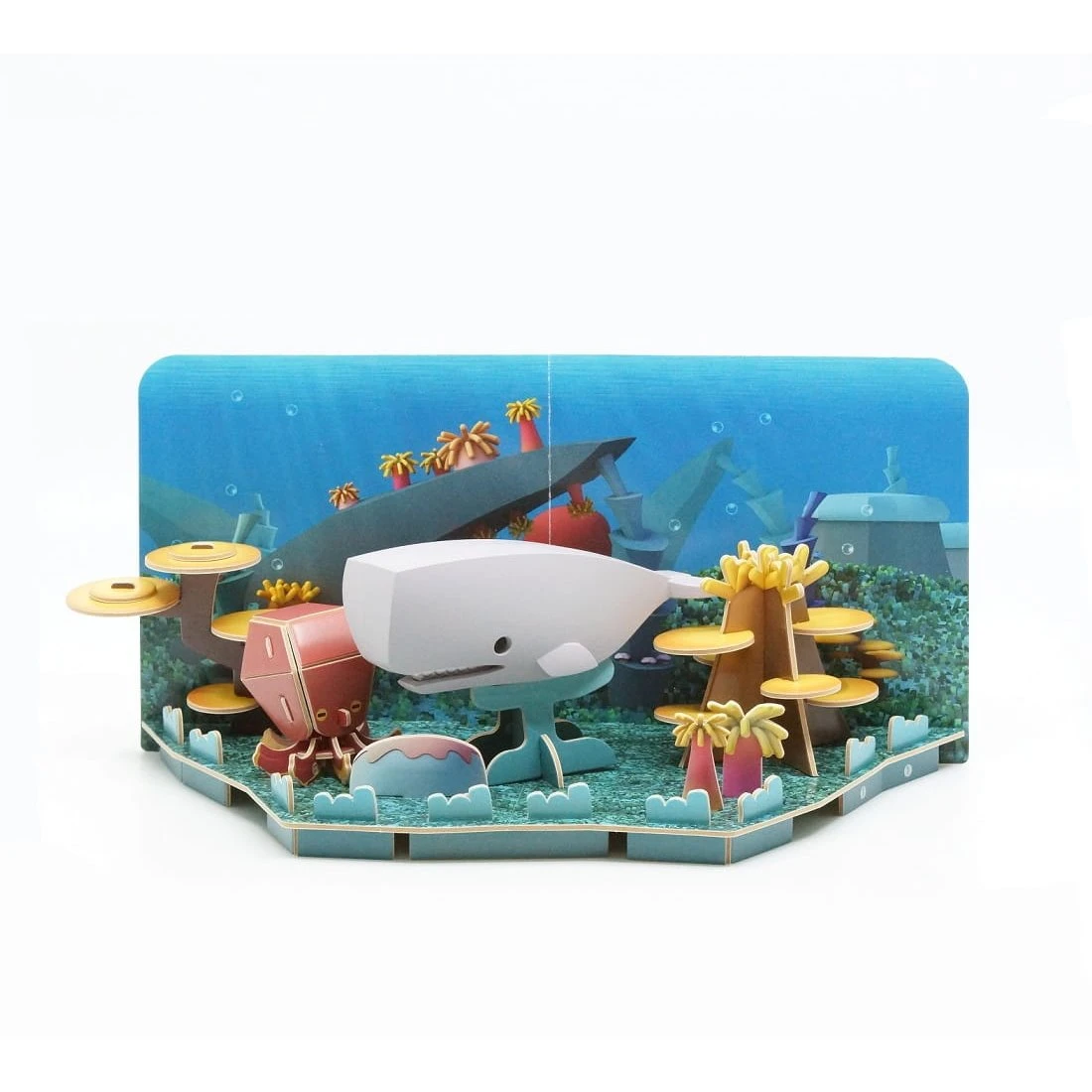 HalfToys 磁吸式玩具 HO005 海洋系列 抹香鯨