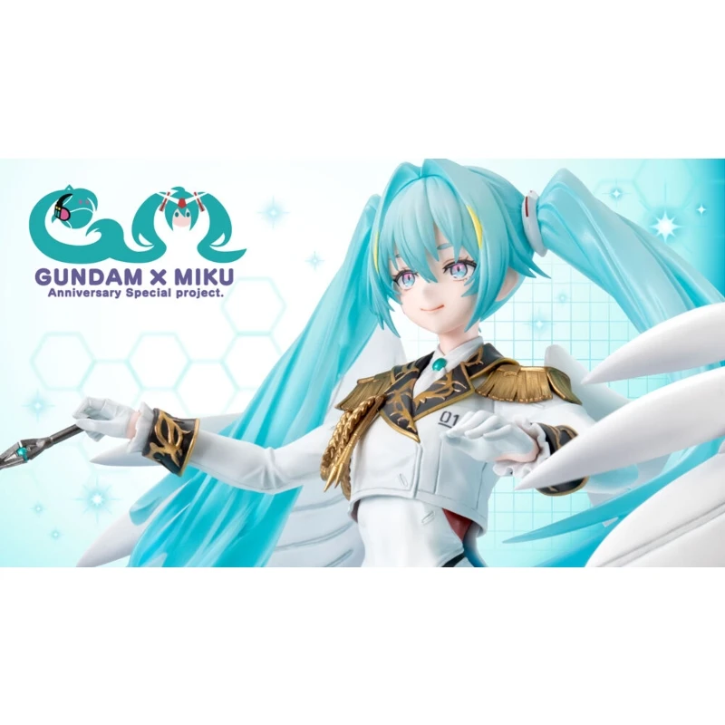 代理版 MH限定  Lucrea 鋼彈45週年 初音未來 X 飛翼鋼彈 零式 EW