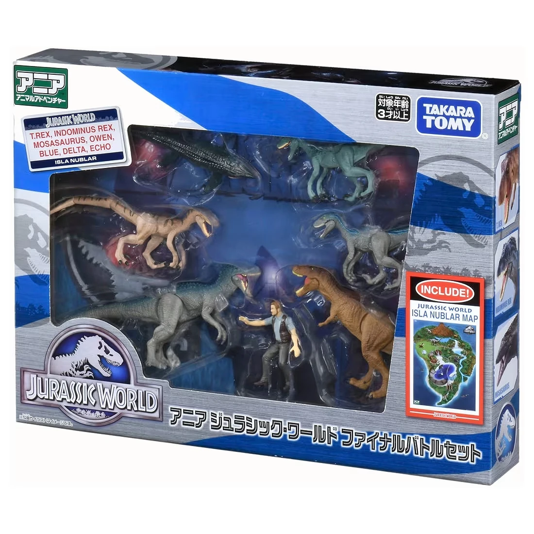 TakaraTomy ANIA 侏羅紀世界 侏羅紀決戰大地圖遊戲組