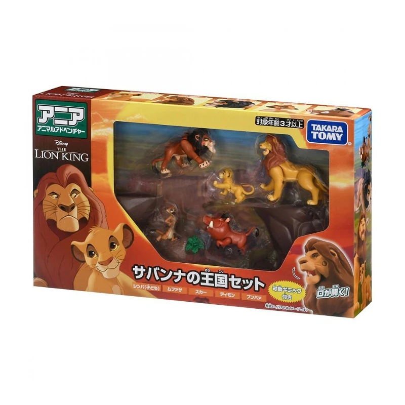 TakaraTomy ANIA 迪士尼 獅子王禮盒 5入
