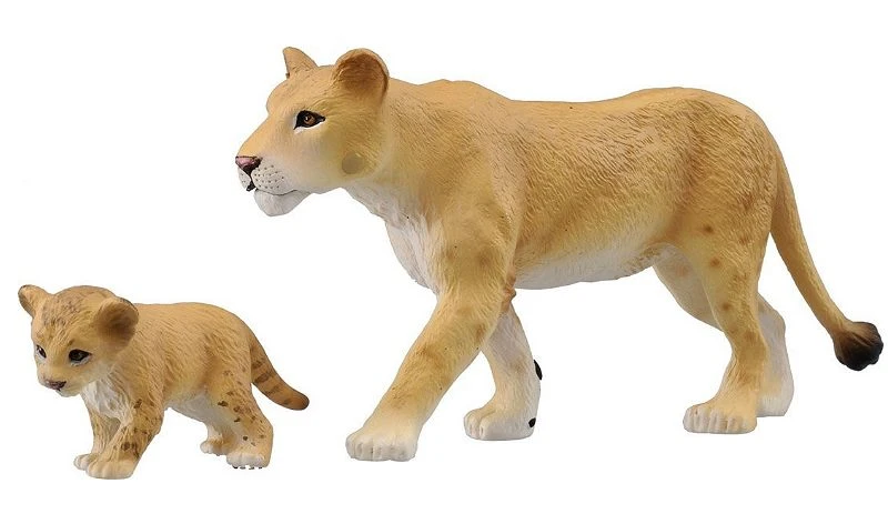 TakaraTomy ANIA AS-17 母獅&幼獅