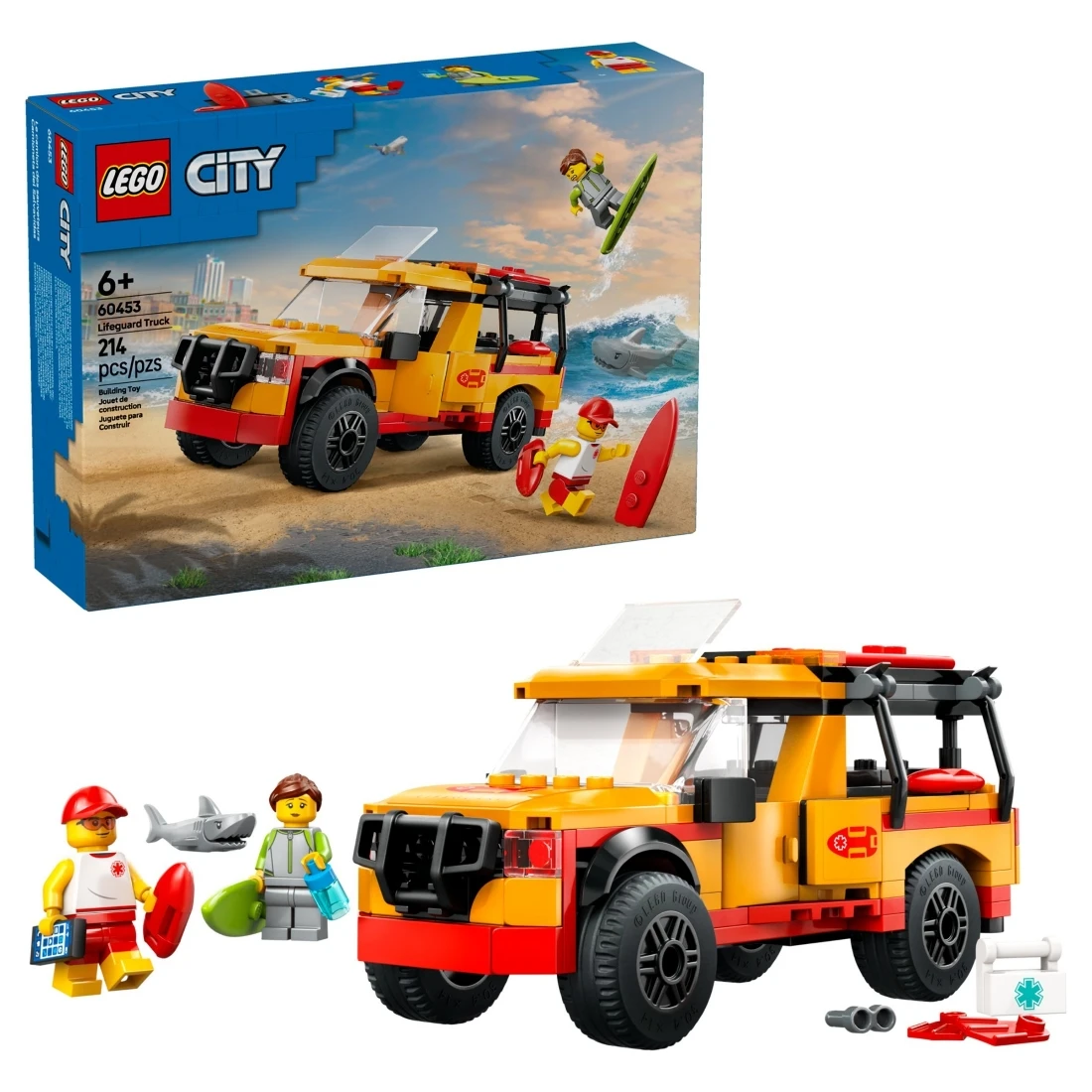 Lego 樂高 City 城市 60453 救生員海灘救援車