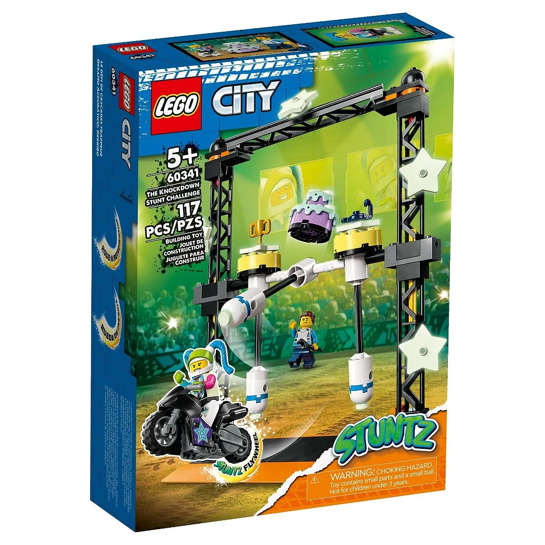 Lego 樂高 City 城市 60341 擊倒特技挑戰組