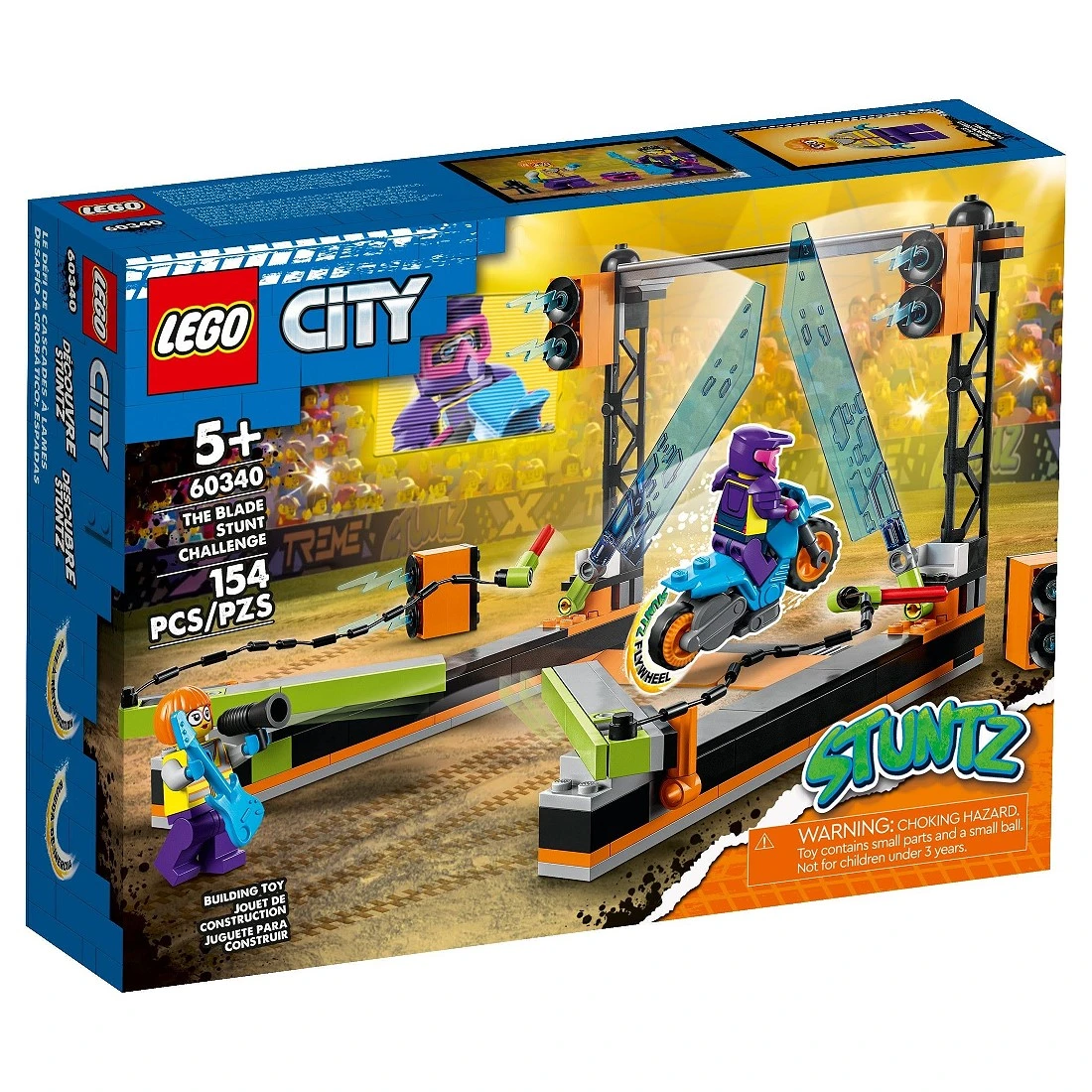 Lego 樂高 City 城市 60340 刀鋒特技挑戰組