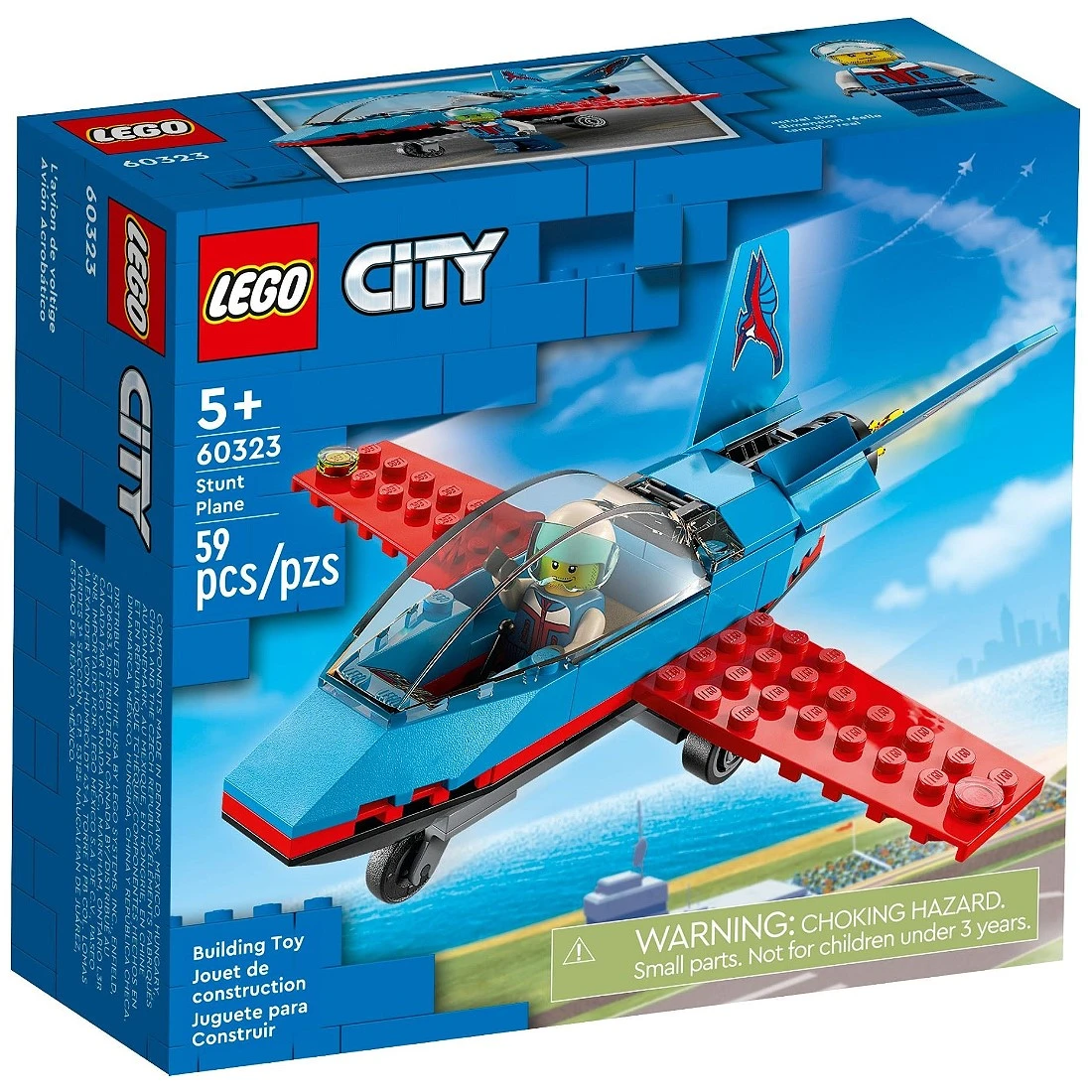 Lego 樂高 City 城市 60323 特技飛機