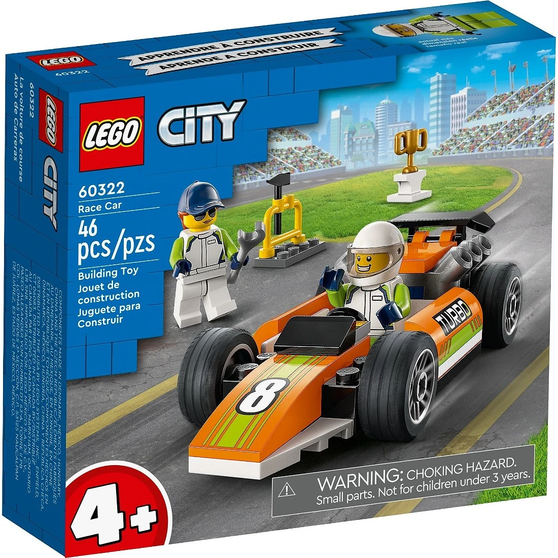 Lego 樂高 City 城市 60322 賽車