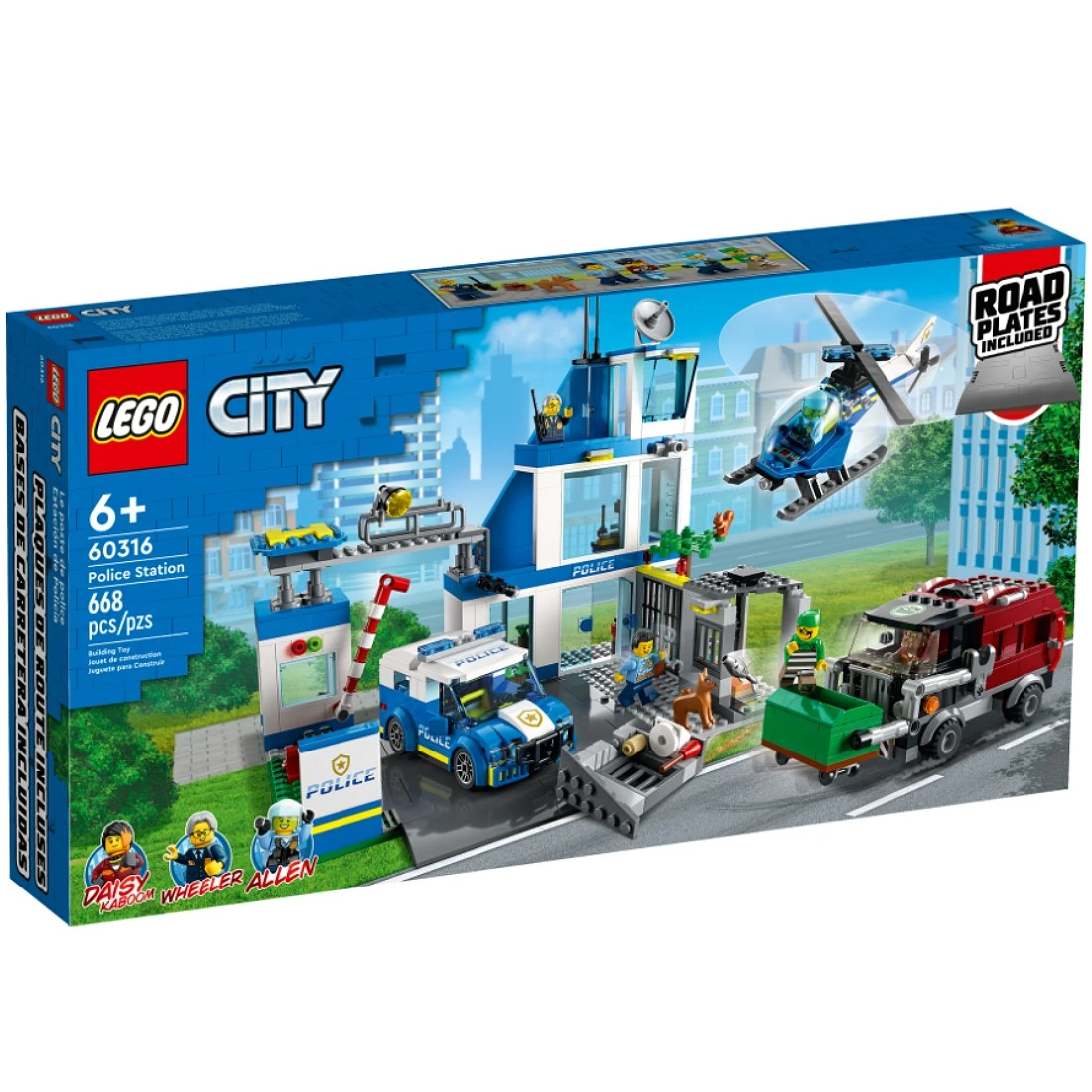 Lego 樂高 City 城市 60316  城市警察局