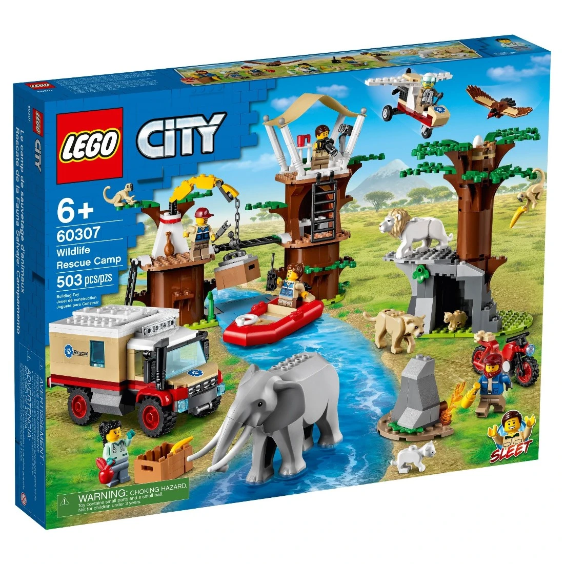 Lego 樂高 City 城市 60307 野生動物救援營