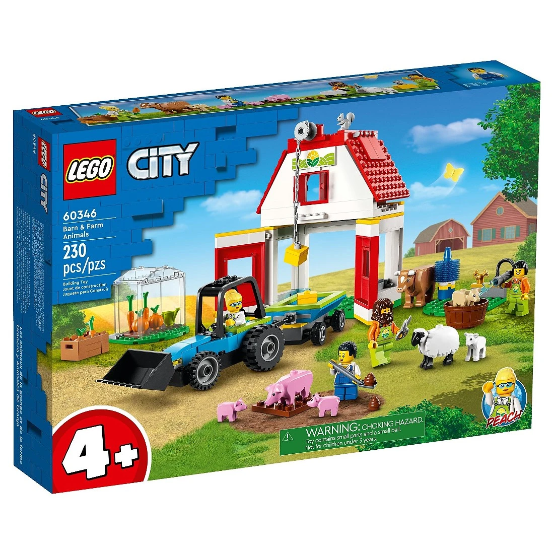 Lego 樂高 City 城市 60346 穀倉和農場動物