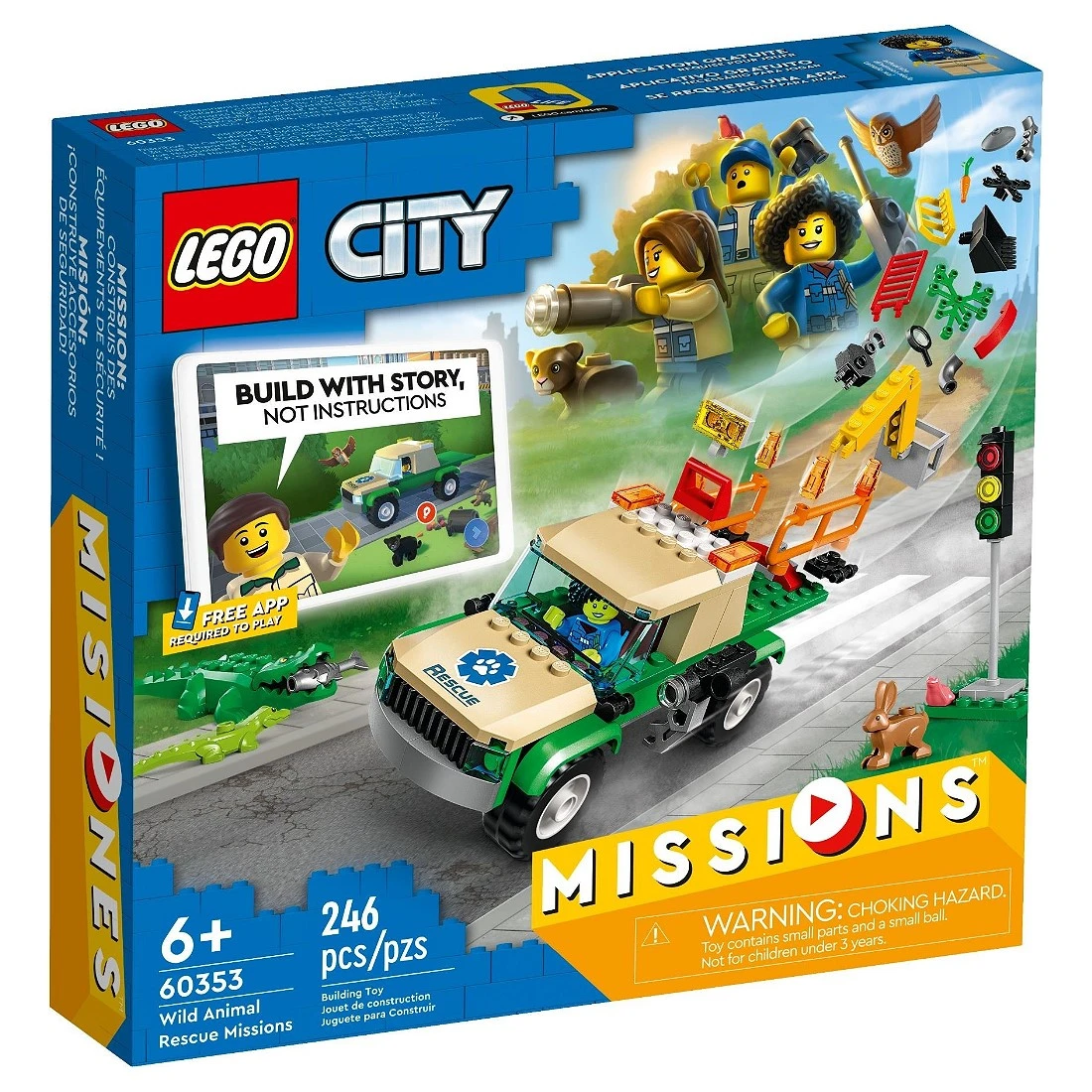 Lego 樂高 City 城市 60353 動物救援任務