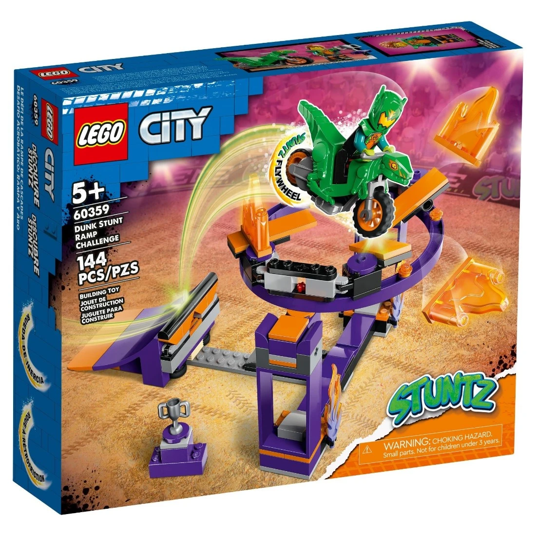 Lego 樂高 City 城市 60359 灌籃特技坡道挑戰組