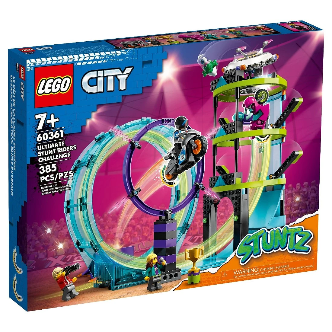 Lego 樂高 City 城市 60361 終極特技摩托車手挑戰組