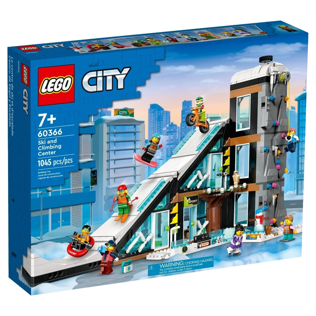 Lego 樂高 City 城市 60366 滑雪和攀岩中心