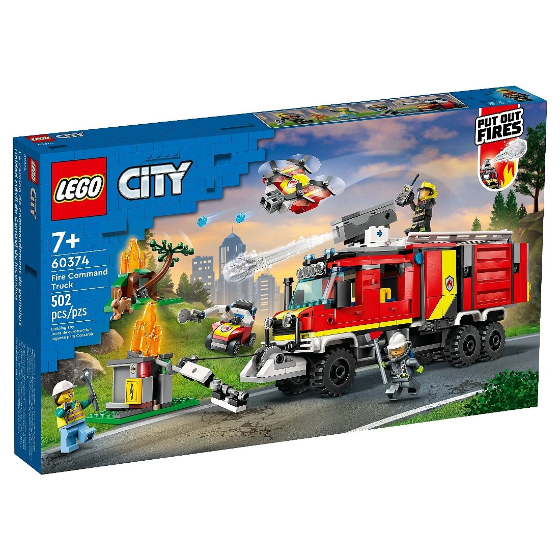 Lego 樂高 City 城市 60374 消防指揮車上架