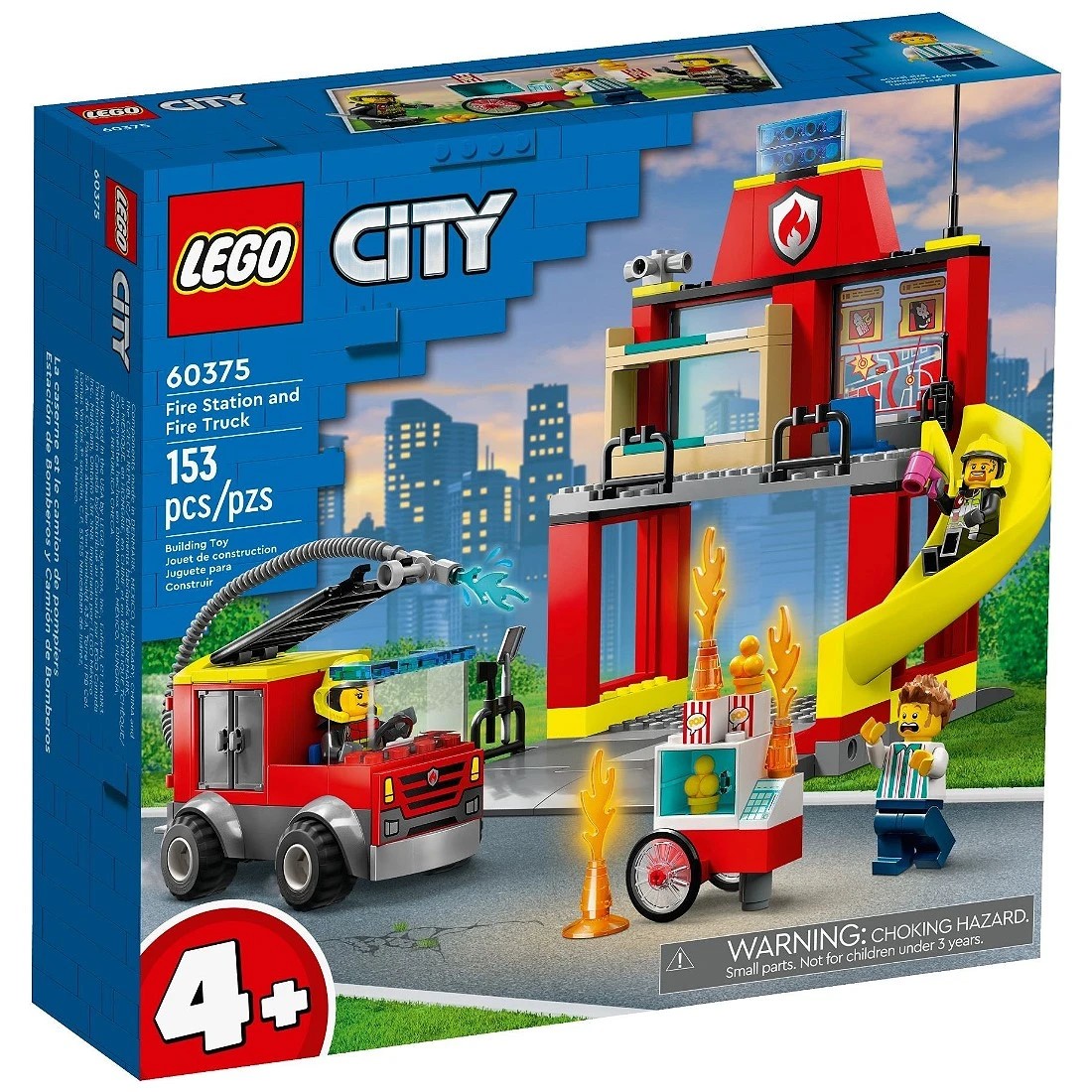 Lego 樂高 City 城市 60375 消防局與消防車