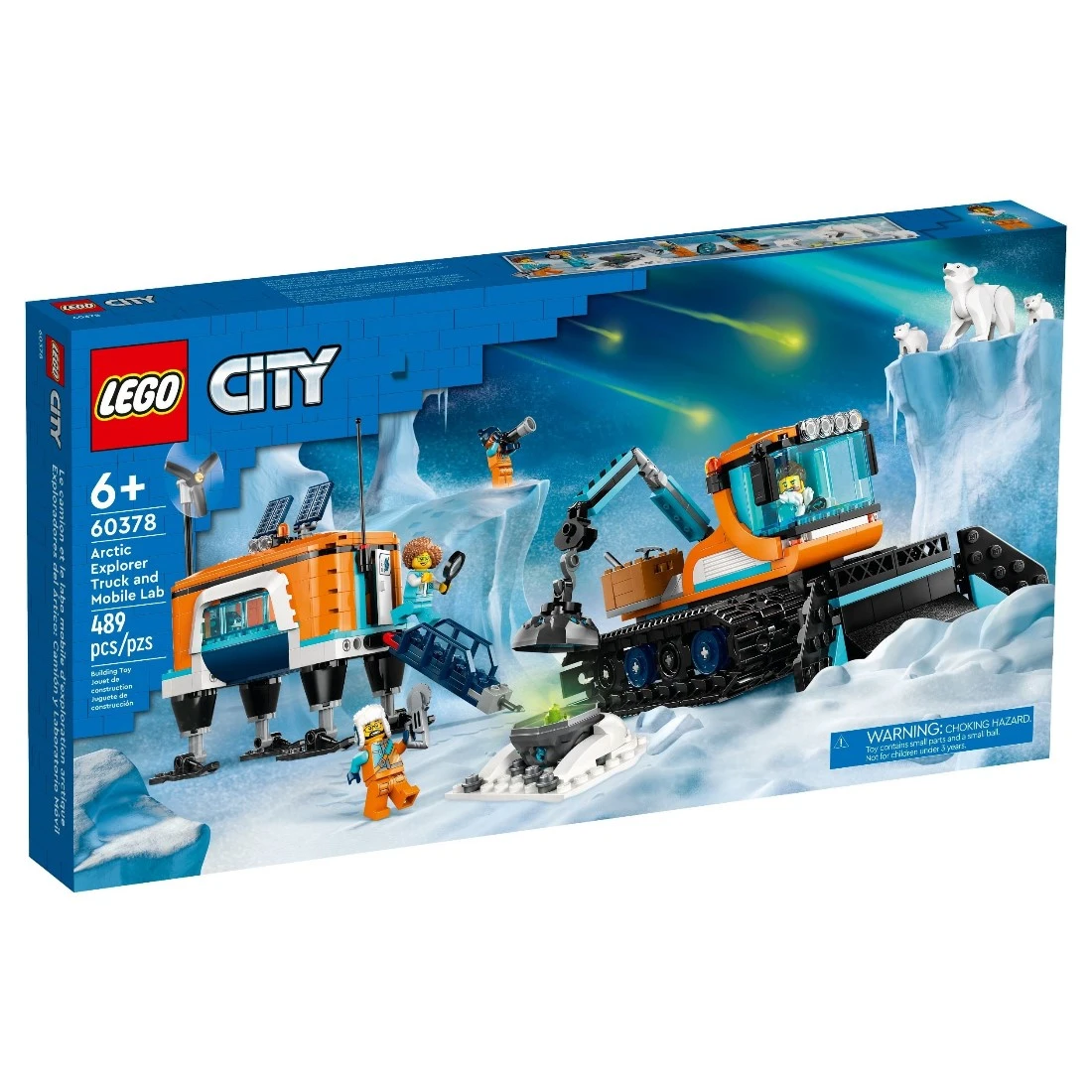 Lego 樂高 City 城市 60378 北極探險家卡車和行動實驗室