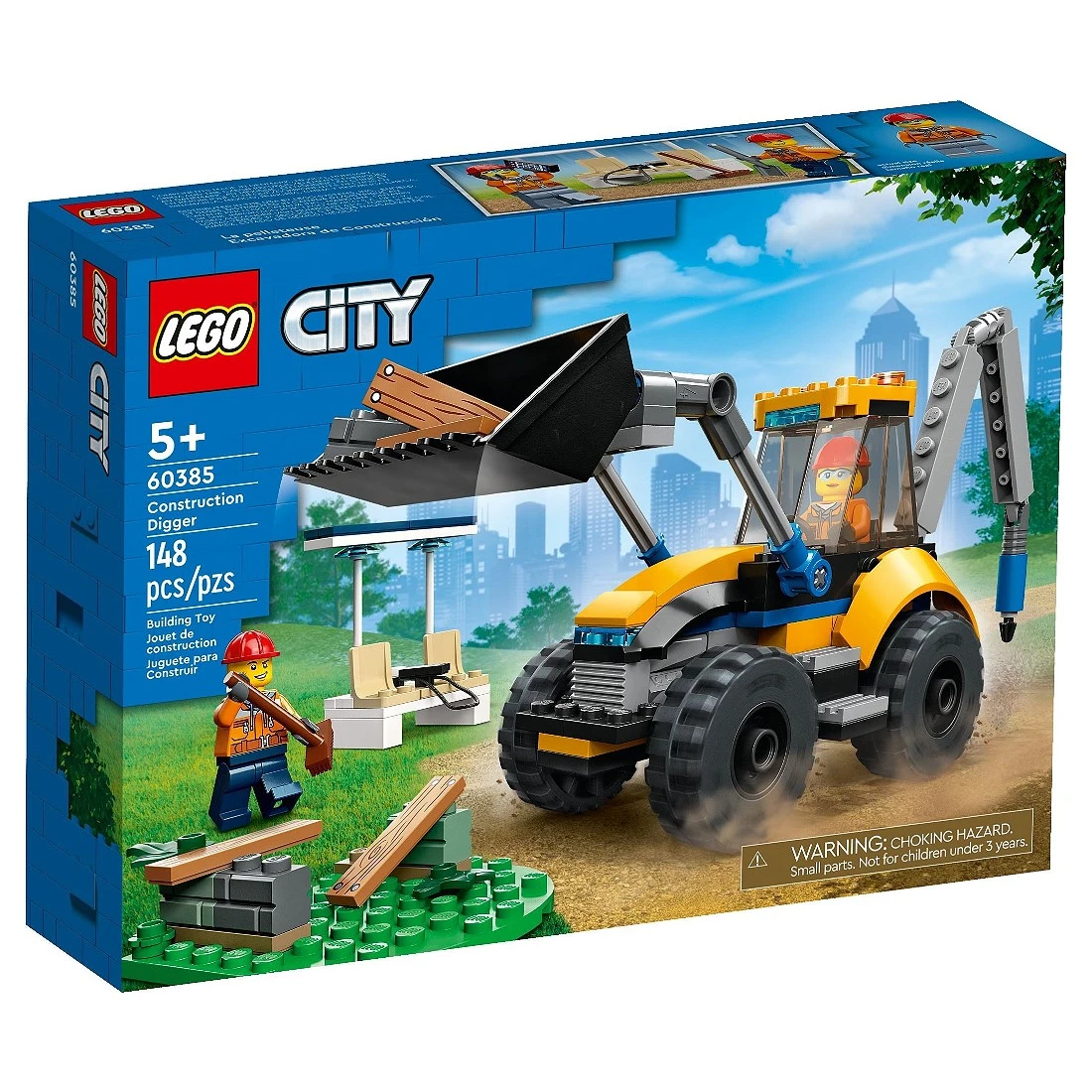 Lego 樂高 City 城市 60385 工程挖土機