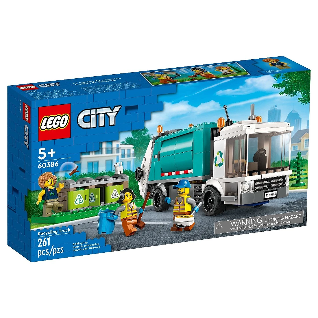 Lego 樂高 City 城市 60386 資源回收車