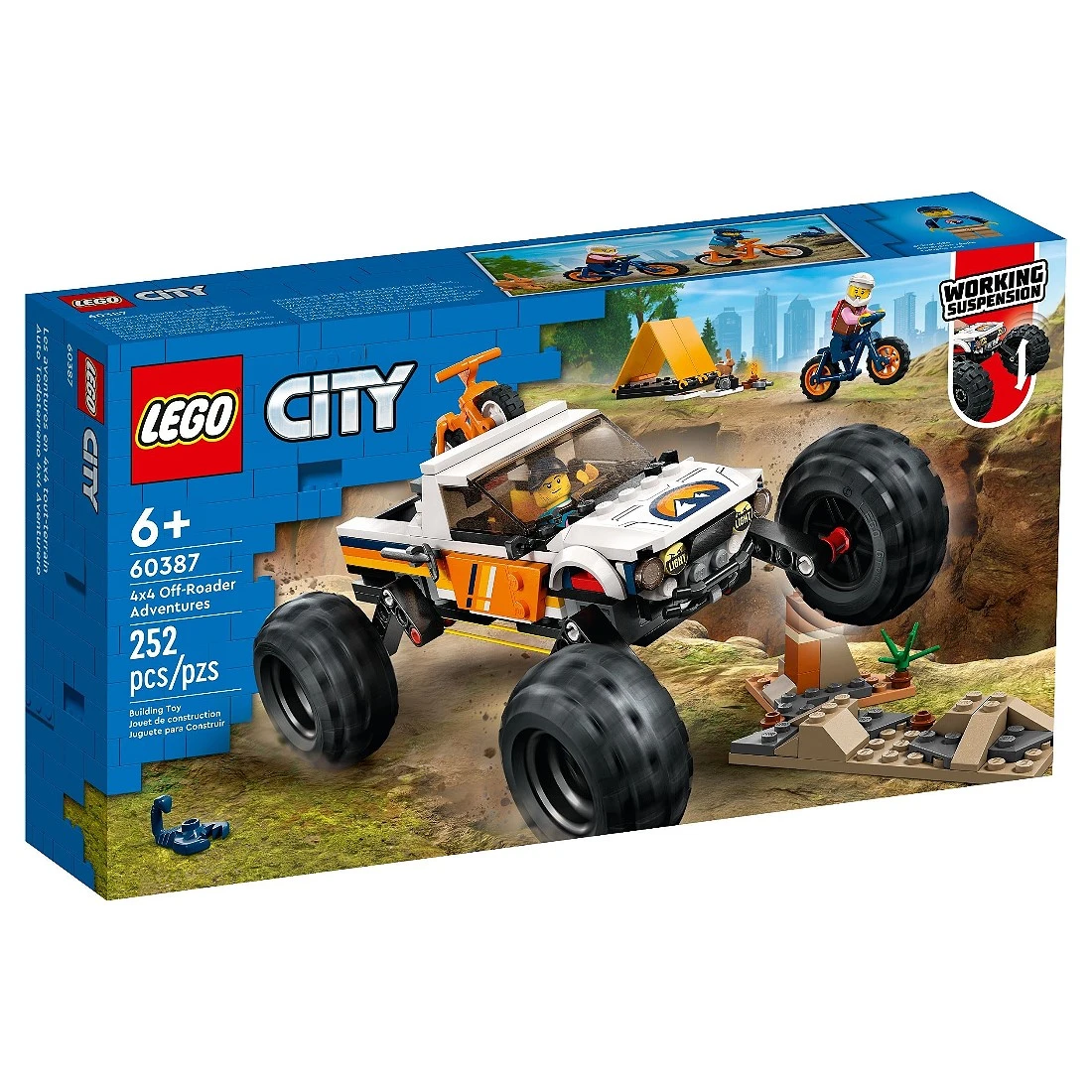 Lego 樂高 City 城市 60387 越野車冒險