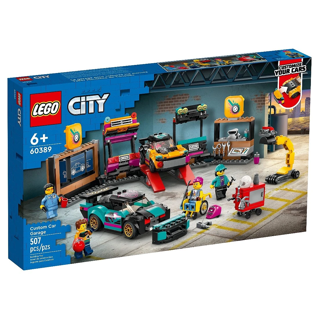 Lego 樂高 City 城市 60389 客製化車庫