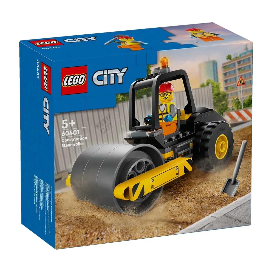 Lego 樂高 City 城市 60401 工程蒸氣壓路車