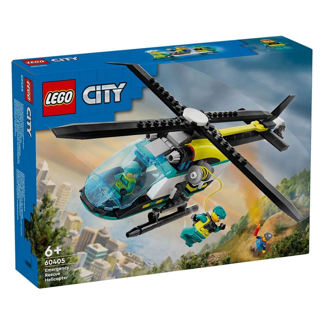 Lego 樂高 City 城市 60405 緊急救援直升機
