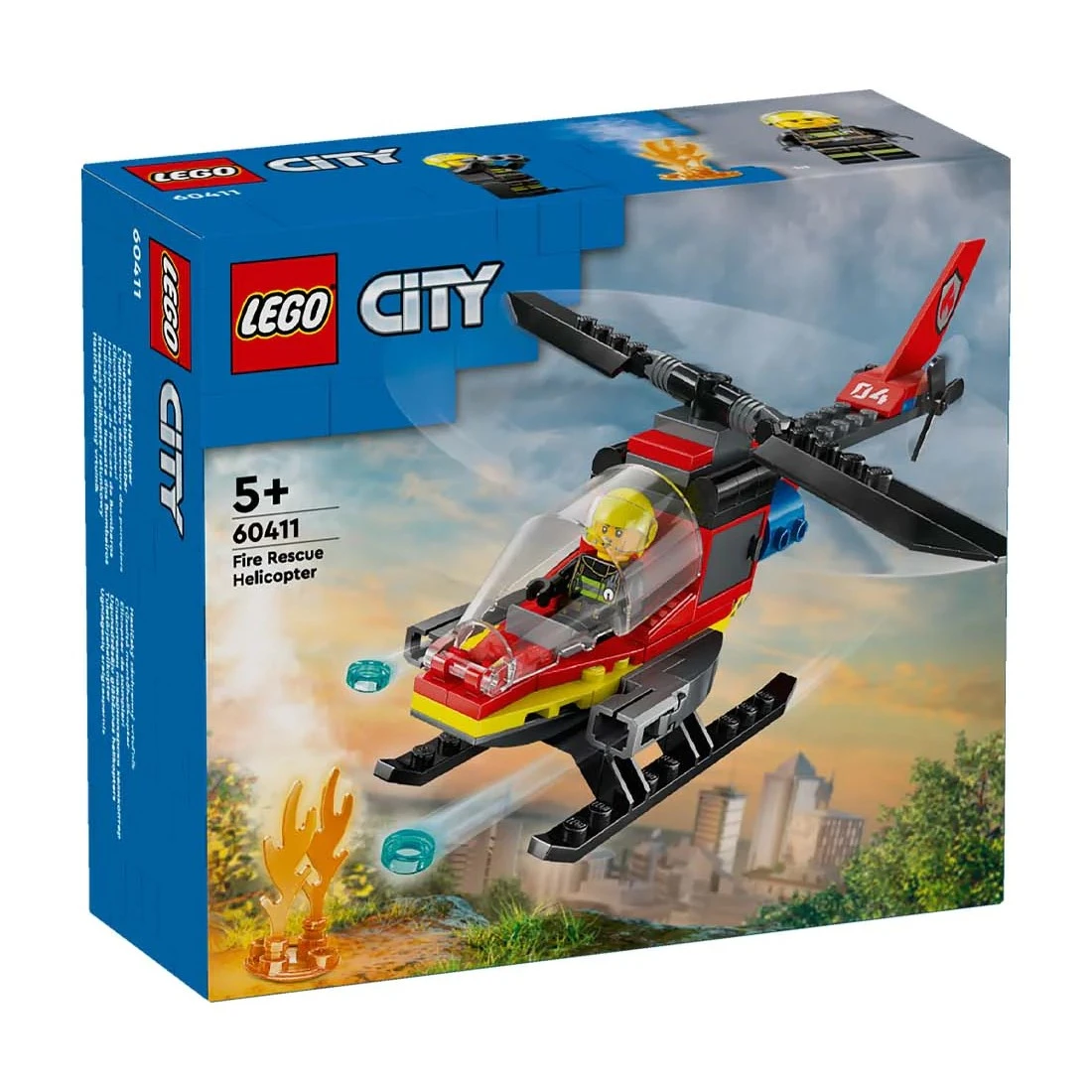 Lego 樂高 City 城市 60411 消防救援直升機