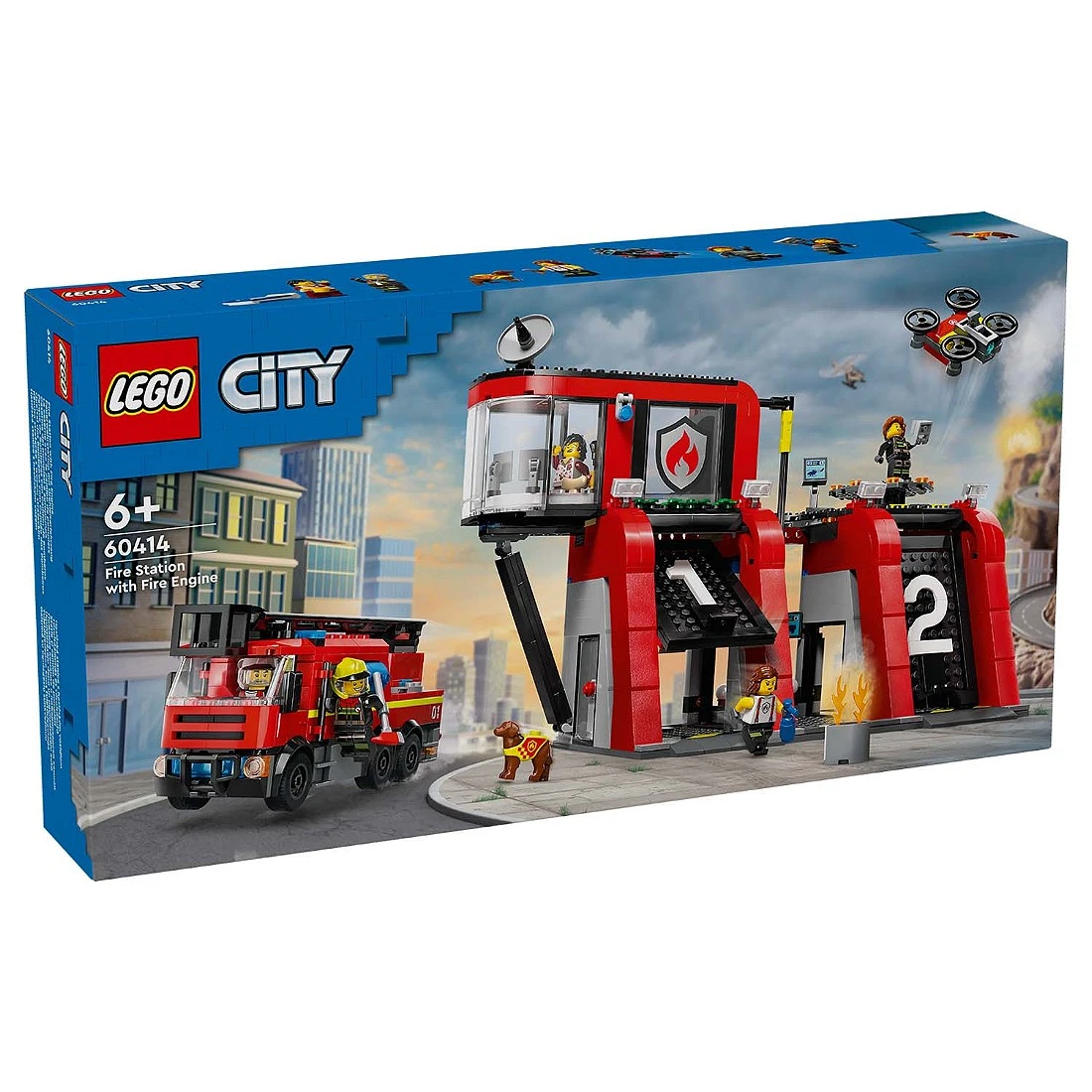Lego 樂高 City 城市 60414 消防局和消防車