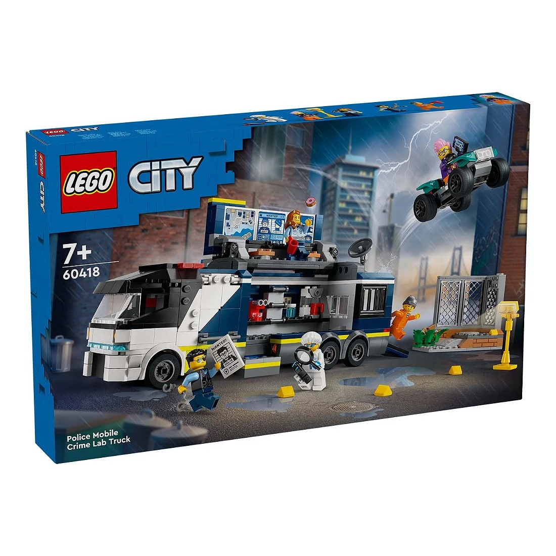 Lego 樂高 City 城市 60418 警察行動刑事實驗室