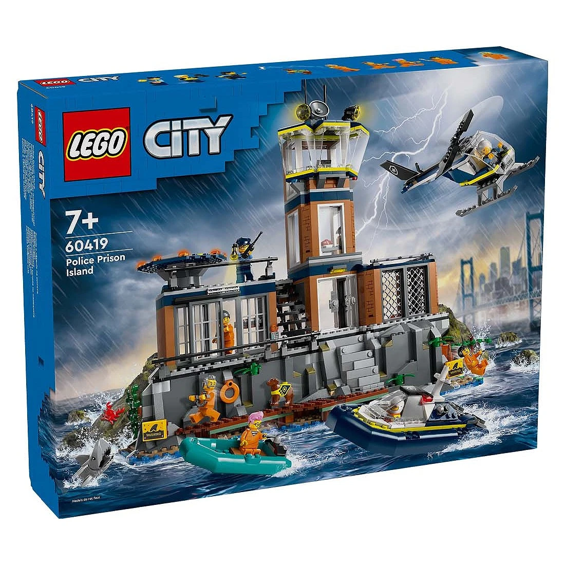 Lego 樂高 City 城市 60419 監獄島